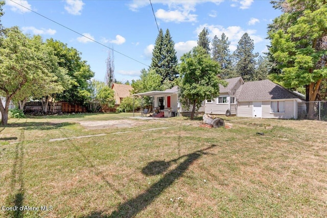 2224 E Coeur D Alene Ave, Coeur Dalene, ID 83814 - view of yard featuring a patio