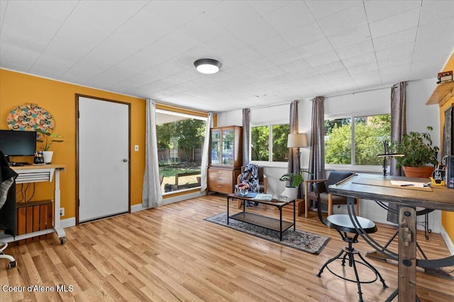 2224 E Coeur D Alene Ave, Coeur Dalene, ID 83814 - office featuring wood finished floors and healthy amount of natural light