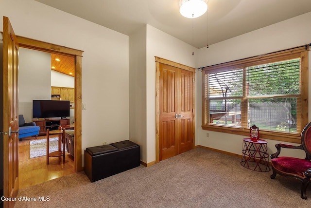 1625 Sequoia, Sandpoint, ID 83864 - living area featuring light colored carpet and baseboards