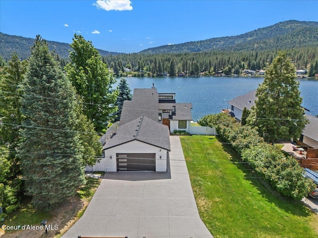 1922 E Rodkey Dr, Post Falls, ID 83854 - view of subject property featuring a water and mountain view