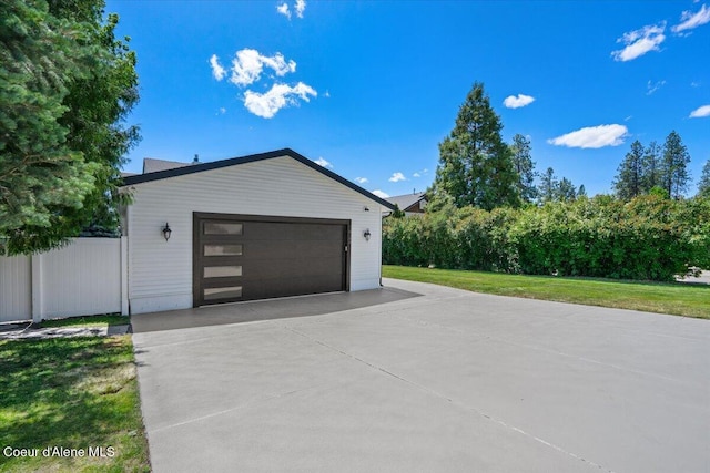 1922 E Rodkey Dr, Post Falls, ID 83854 - view of detached garage