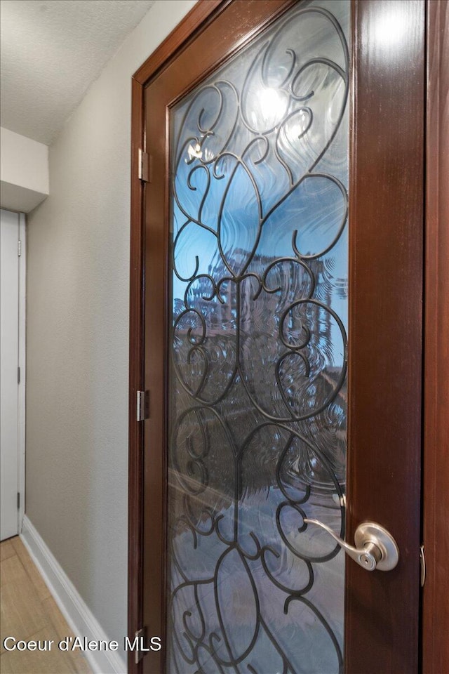 1922 E Rodkey Dr, Post Falls, ID 83854 - detailed view of baseboards and wood finished floors