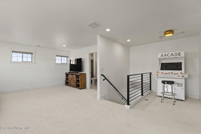 3811 N Foxtail Rd, Post Falls, ID 83854 - basement with carpet and recessed lighting