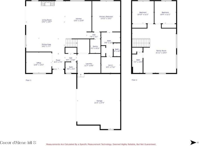 3811 N Foxtail Rd, Post Falls, ID 83854 - view of home floor plan