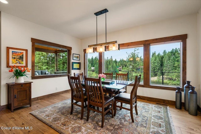11667 N Eastshore Dr, Hayden, ID 83835 - dining space featuring wood-type flooring