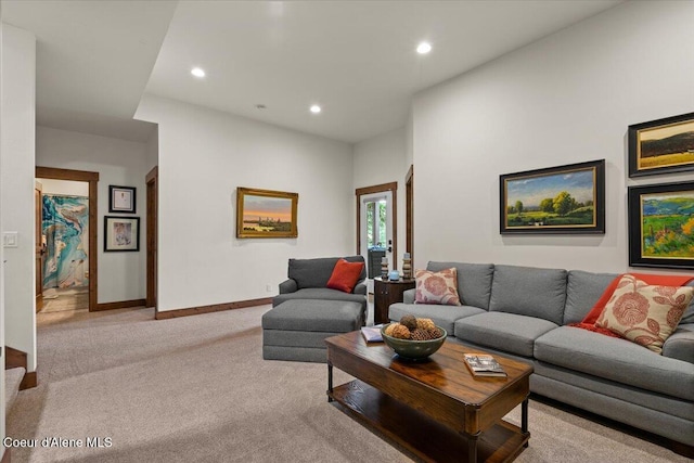 11667 N Eastshore Dr, Hayden, ID 83835 - living area with light colored carpet and recessed lighting