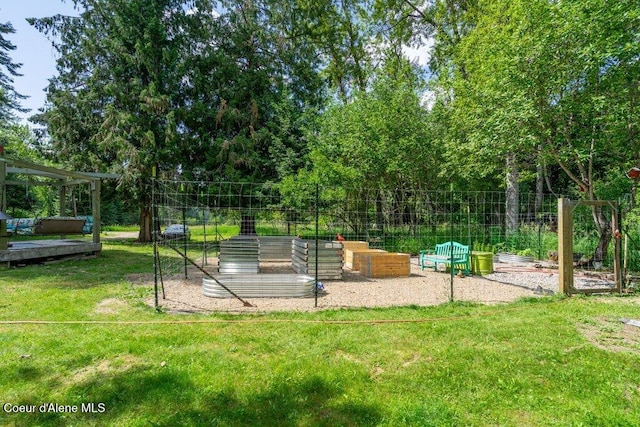 20264 Coeur Dalene River Rd, Kingston, ID 83839 - view of community featuring a garden