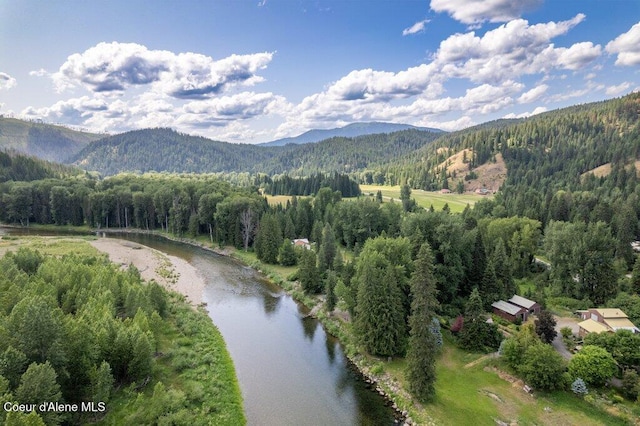 20264 Coeur Dalene River Rd, Kingston, ID 83839 - mountain view with a forest