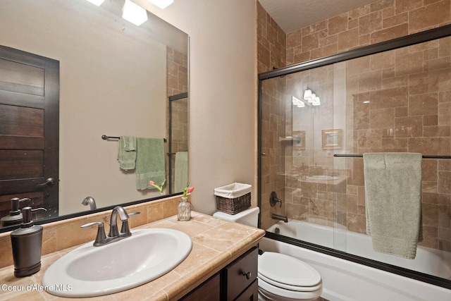 4583 Greenchain Loop Unit 5, Coeur Dalene, ID 83814 - full bathroom with vanity and bath / shower combo with glass door
