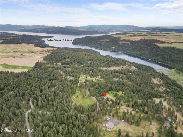 14250 W Sunmeadow Rd, Worley, ID 83876 - view of property location with a water and mountain view