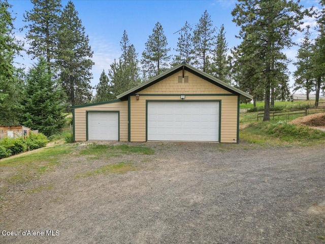 14250 W Sunmeadow Rd, Worley, ID 83876 - view of detached garage
