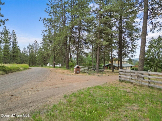 14250 W Sunmeadow Rd, Worley, ID 83876 - view of dirt / gravel road