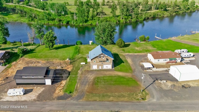1600 Shepherd Rd, Saint Maries, ID 83861 - drone / aerial view of a large body of water