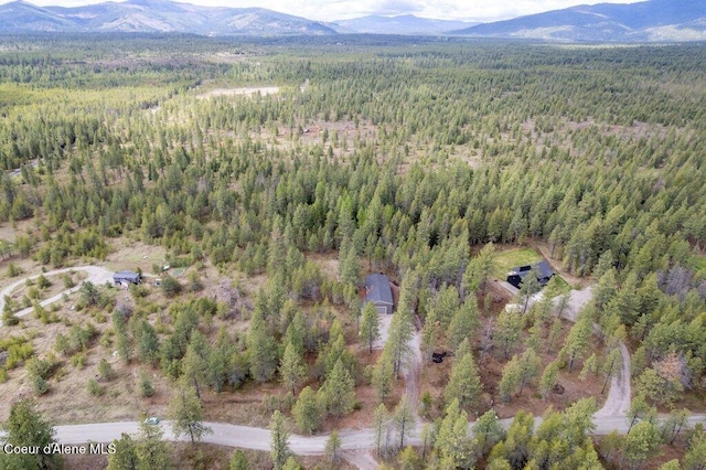 172 Wyatt Ln, Spirit Lake, ID 83869 - view of property location featuring a mountain backdrop