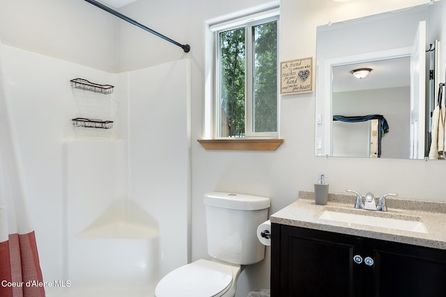 81 Mango St, Moyie Springs, ID 83845 - bathroom featuring vanity and a shower