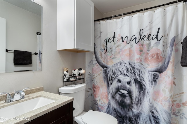 81 Mango St, Moyie Springs, ID 83845 - bathroom featuring vanity and toilet