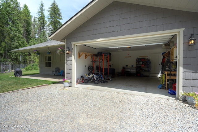 81 Mango St, Moyie Springs, ID 83845 - garage with driveway