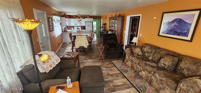 817 6th St, Kamiah, ID 83536 - living area with wood finished floors