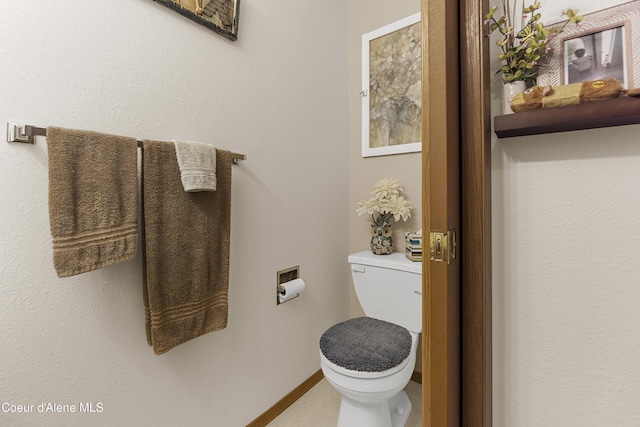 635 N Divot Ave, Post Falls, ID 83854 - bathroom with toilet and baseboards