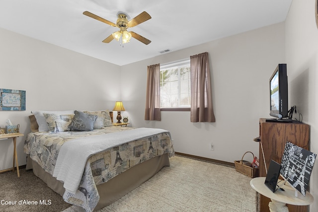 635 N Divot Ave, Post Falls, ID 83854 - bedroom featuring baseboards and a ceiling fan