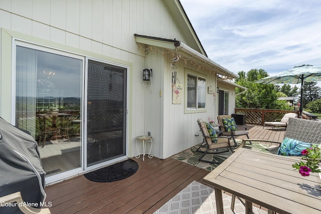 635 N Divot Ave, Post Falls, ID 83854 - view of wooden deck