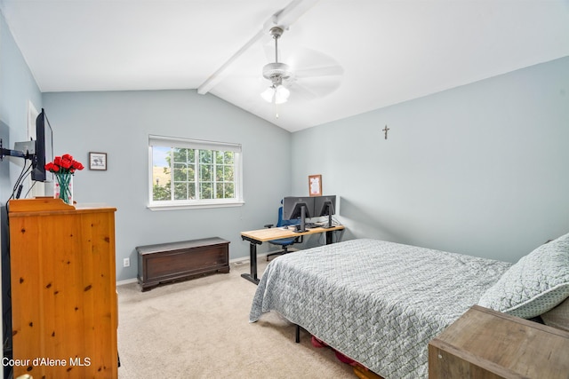 1817 N Chehalis St, Post Falls, ID 83854 - carpeted bedroom with ceiling fan and an office area