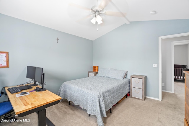 1817 N Chehalis St, Post Falls, ID 83854 - carpeted bedroom featuring ceiling fan and a desk
