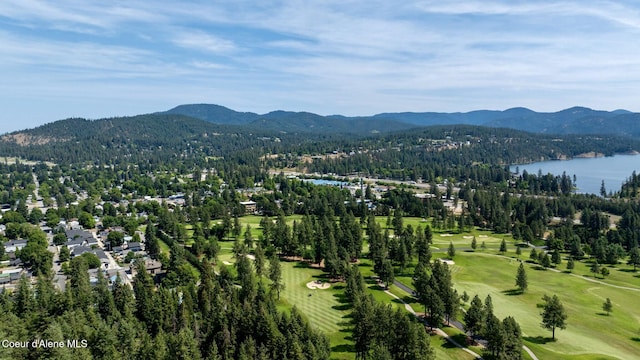 303 S 19th St, Coeur Dalene, ID 83814 - mountain view with a large body of water and a local golf course