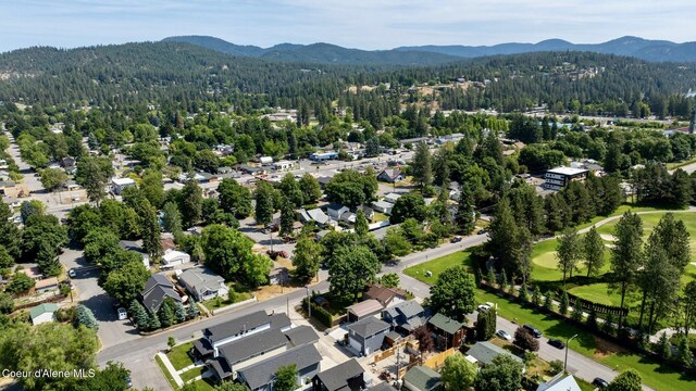 303 S 19th St, Coeur Dalene, ID 83814 - aerial perspective of suburban area with a forest
