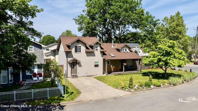 303 S 19th St, Coeur Dalene, ID 83814 - view of front of home featuring driveway and a shingled roof