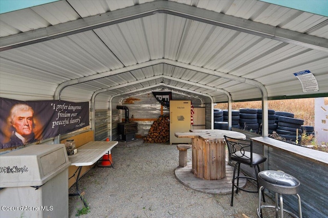2130 E Bellamy Rd, Athol, ID 83801 - view of patio with a detached carport