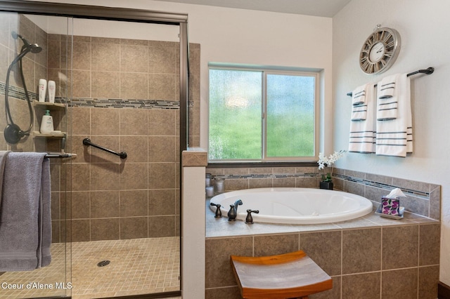 1431 W Ashmont Way, Coeur Dalene, ID 83815 - full bathroom with a bath and a stall shower