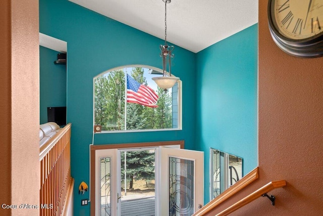 18914 W Riverview Dr, Post Falls, ID 83854 - foyer entrance featuring high vaulted ceiling and healthy amount of natural light
