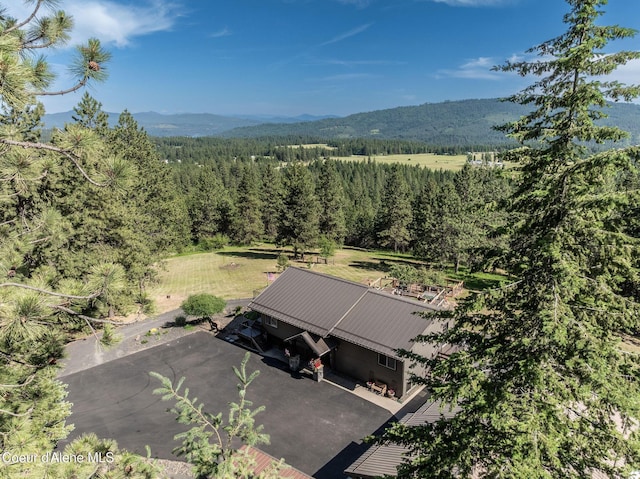 8718 W Sausser Dr, Coeur Dalene, ID 83814 - view of subject property with a mountain backdrop