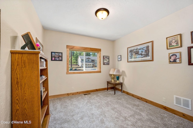 80 Parkland Dr, Blanchard, ID 83804 - sitting room featuring carpet and baseboards