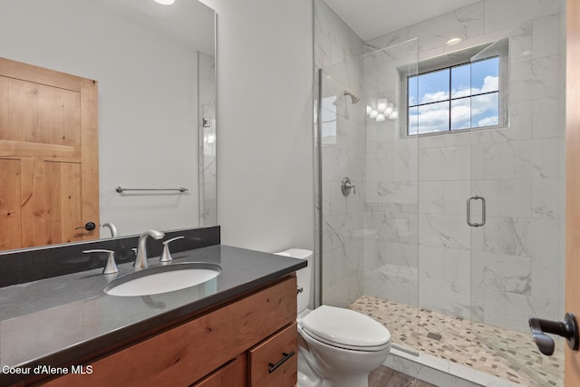 357 Odonnell Dr, Dover, ID 83825 - full bath with a stall shower and vanity
