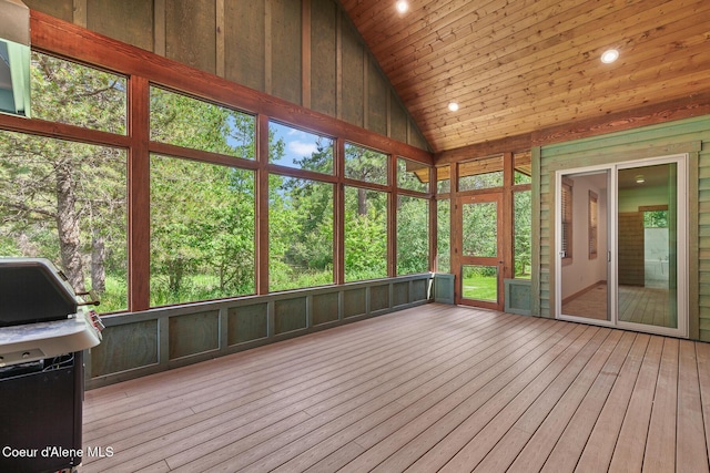 357 Odonnell Dr, Dover, ID 83825 - sunroom featuring lofted ceiling