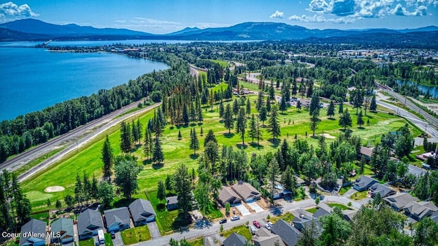 233 Jasper Loop, Ponderay, ID 83852 - view of property location with a water and mountain view