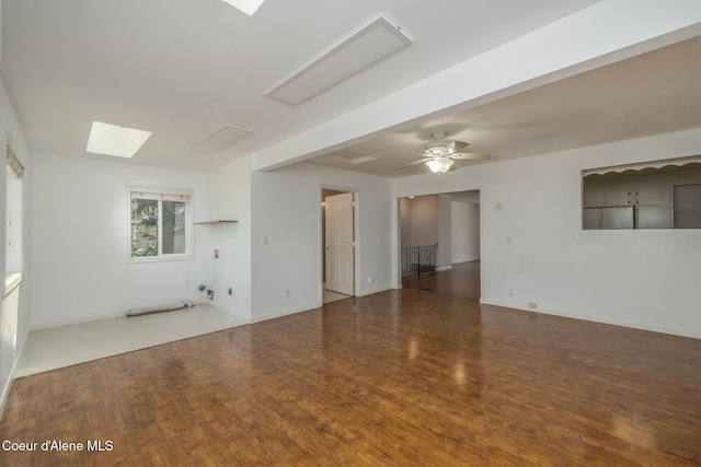 6300 N Sunrise Ter, Coeur Dalene, ID 83815 - spare room featuring wood finished floors and baseboards