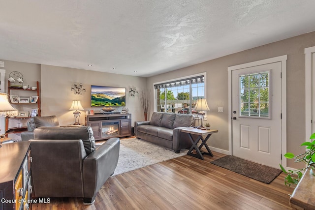 709 E 14th Ave, Post Falls, ID 83854 - living room with wood finished floors and baseboards