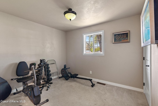 709 E 14th Ave, Post Falls, ID 83854 - workout room featuring carpet and baseboards