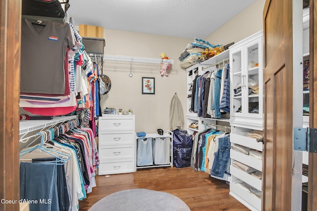 20770 N Penobscot Rd, Rathdrum, ID 83858 - spacious closet with dark wood-type flooring