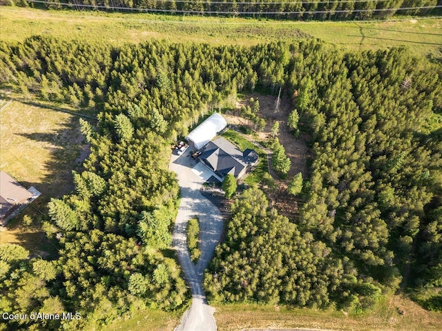 20770 N Penobscot Rd, Rathdrum, ID 83858 - aerial view of property and surrounding area