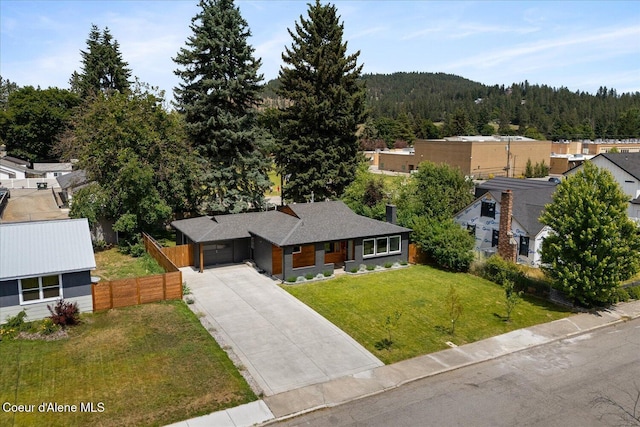 1217 E Montana Ave, Coeur Dalene, ID 83814 - aerial perspective of suburban area with a forest