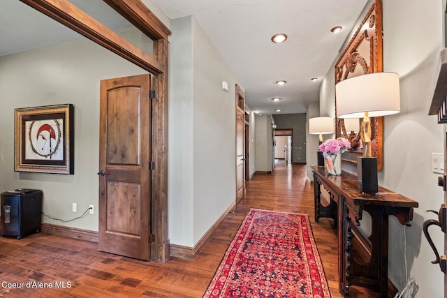 11 Canoe Cv, Dover, ID 83825 - hall with wood finished floors and recessed lighting