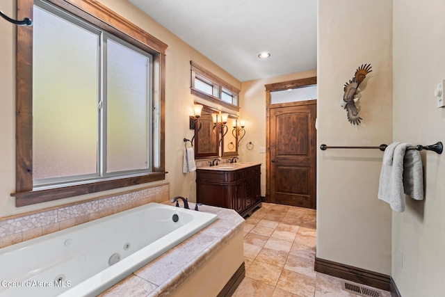 11 Canoe Cv, Dover, ID 83825 - bathroom featuring vanity and a jetted tub