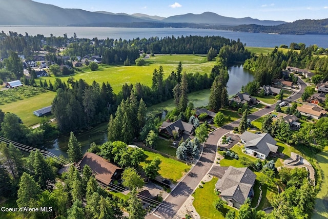 11 Canoe Cv, Dover, ID 83825 - aerial view of a water and mountain view