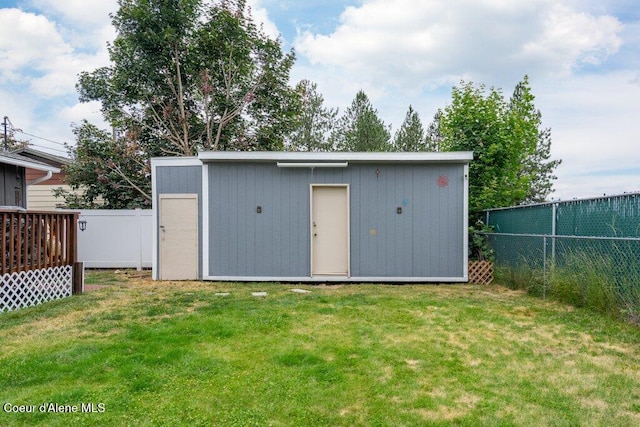 1503 E 3rd Ave, Post Falls, ID 83854 - view of shed with a fenced backyard