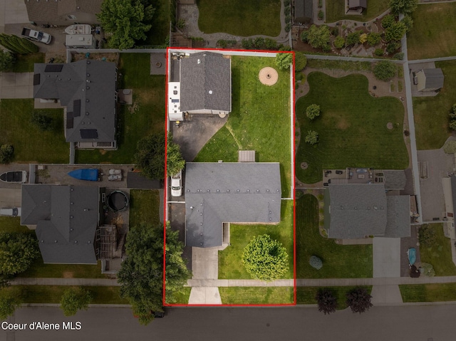 13417 N Halley St, Rathdrum, ID 83858 - view of property location featuring property boundaries highlighted