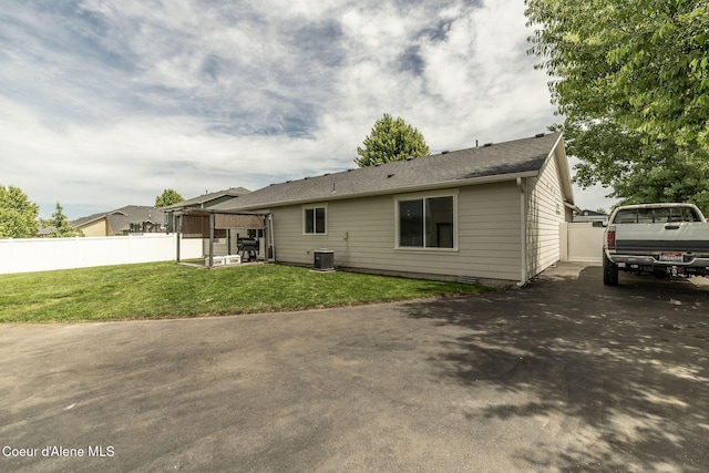 13417 N Halley St, Rathdrum, ID 83858 - rear view of house with roof with shingles
